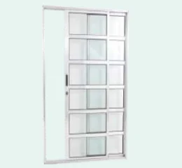 Porta Travessa 2 Folhas – Linha 25 Premium